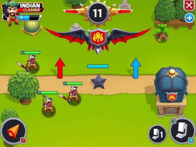 Indian Royale Clashers gameplay screenshot